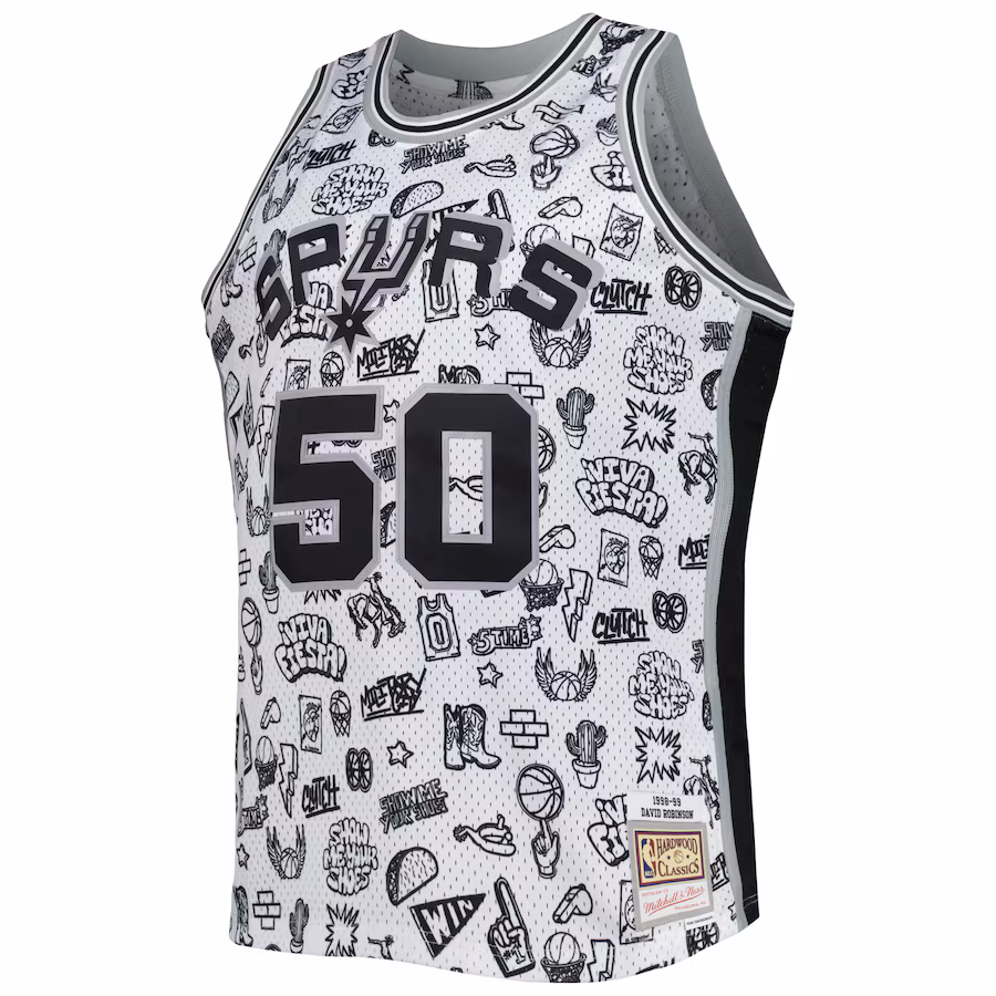 David Robinson, San Antonio Spurs, 1998/99, Blanc