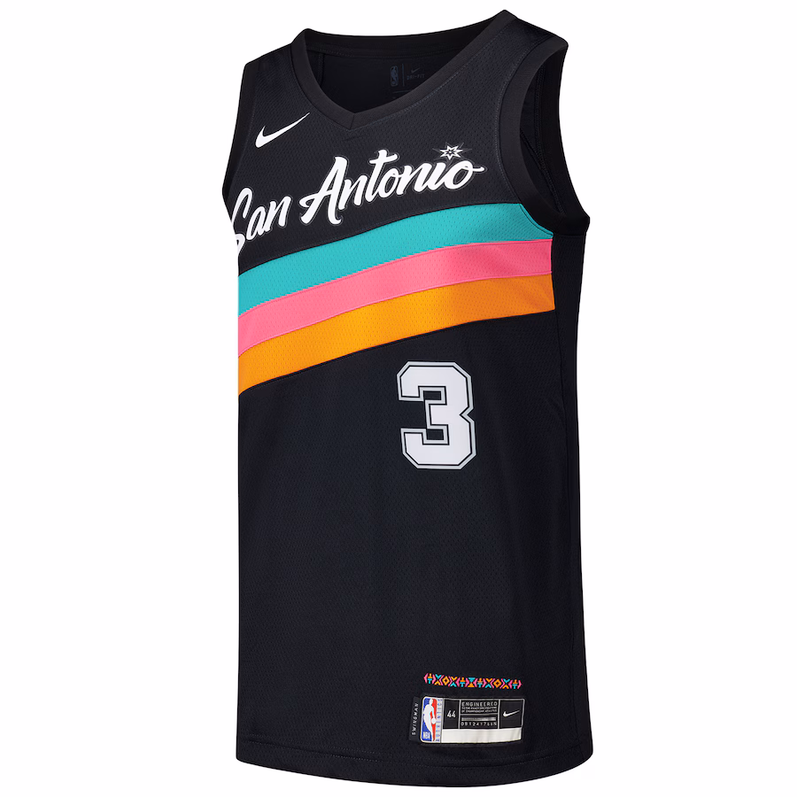 Canotta Keldon Johnson San Antonio Spurs City Edition