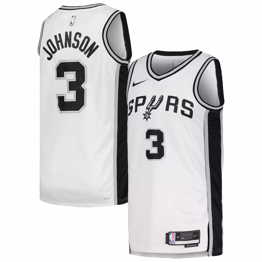 Camiseta Keldon Johnson San Antonio Spurs Association Edition - Unisex