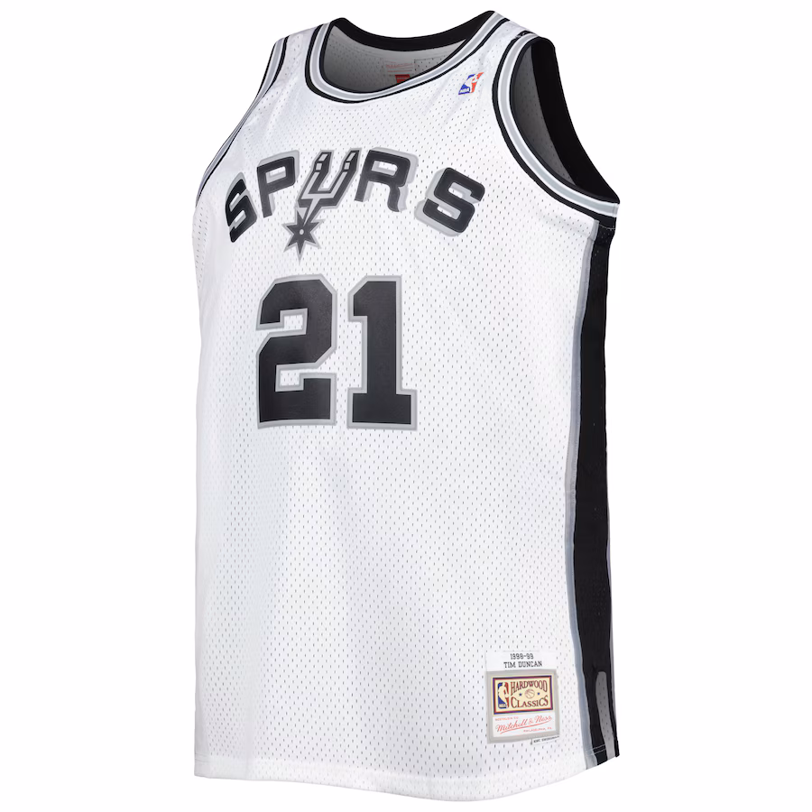 Camiseta Tim Duncan San Antonio Spurs 1998/99 Retro