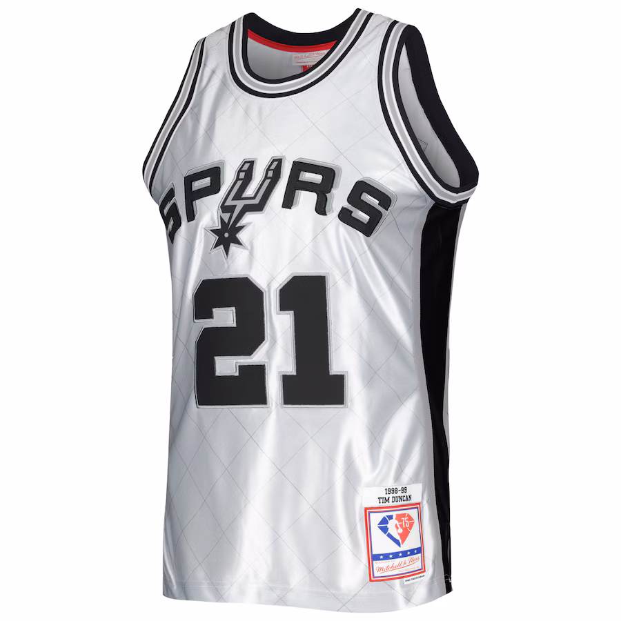 Tim Duncan, San Antonio Spurs, Édition Classique 75e Anniversaire 1998/99, Platine