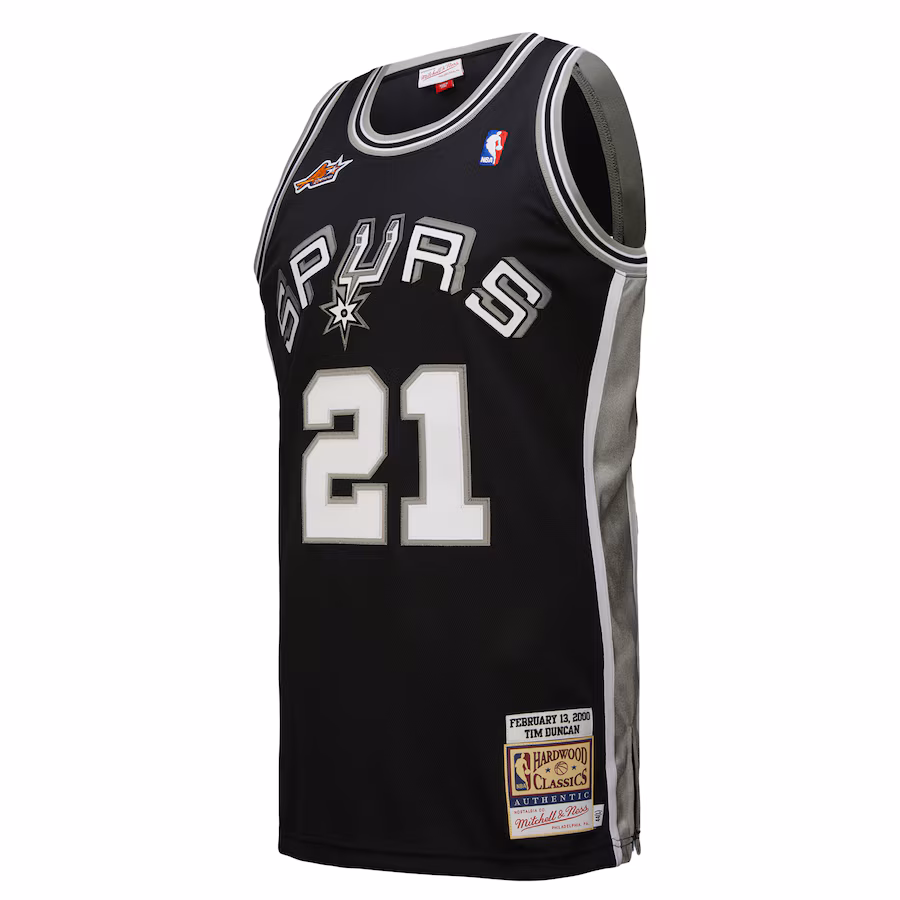 Tim Duncan, San Antonio Spurs, 2000 Juego de las Estrellas de la NBA, Negro
