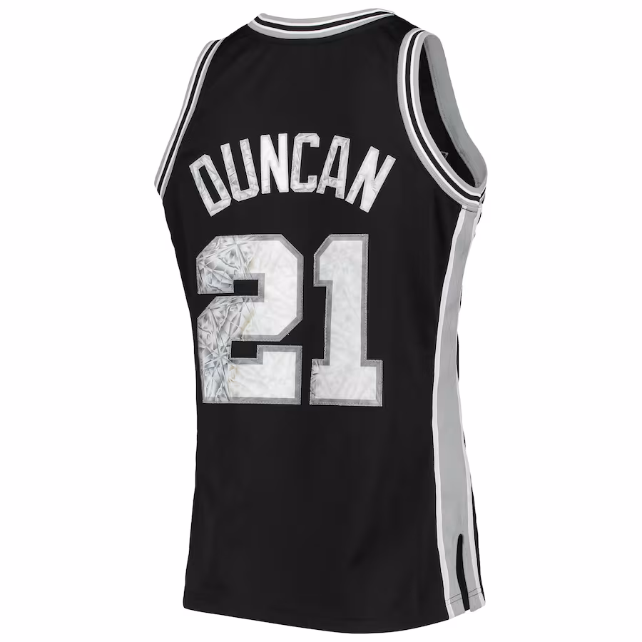 Camiseta Tim Duncan San Antonio Spurs 1998/99 75th Anniversary Diamond