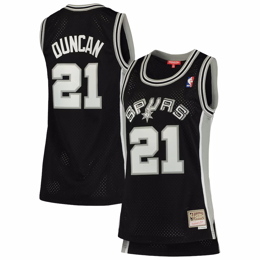 Tim Duncan, San Antonio Spurs, Edición Clásica Femenina 1998/99, Negro