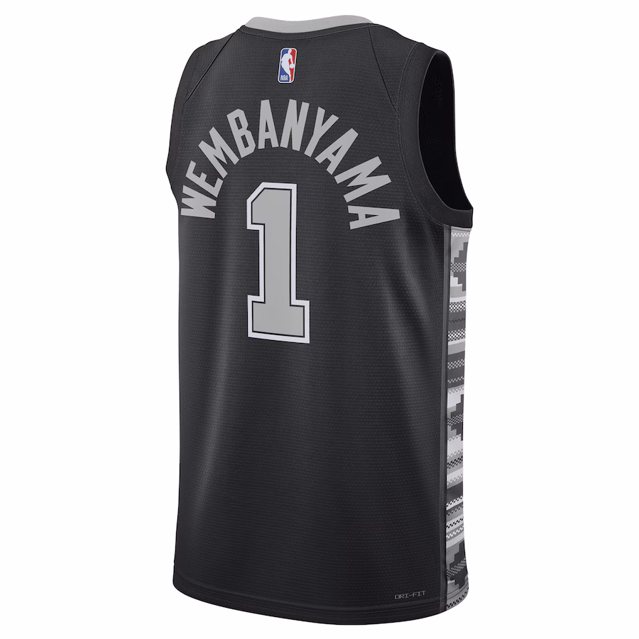 Maillot Victor Wembanyama San Antonio Spurs Statement Edition - Unisexe
