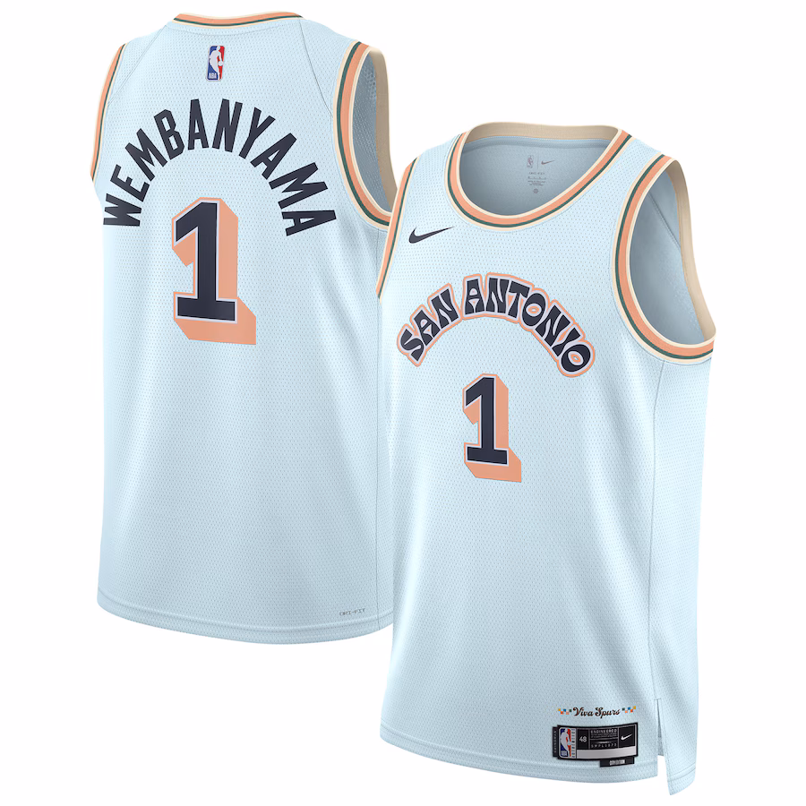 Canotta Victor Wembanyama San Antonio Spurs 2024/25 City Edition - Unisex