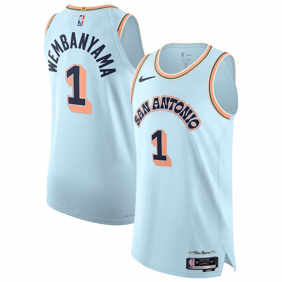 Canotta Victor Wembanyama San Antonio Spurs 2024/25 City Edition