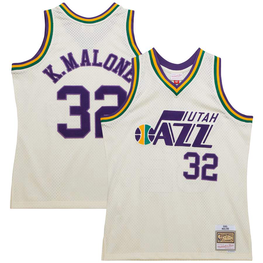 Karl Malone, Utah Jazz, Bianco