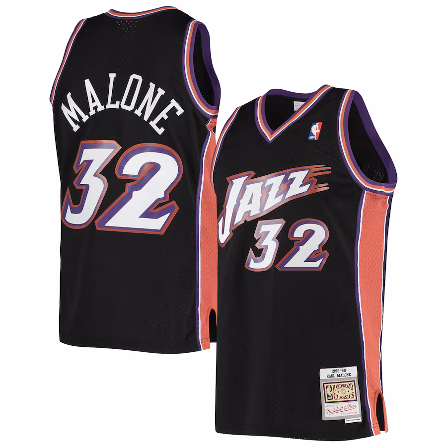 Karl Malone, Utah Jazz, Edizione Classica 1998/99, Nero