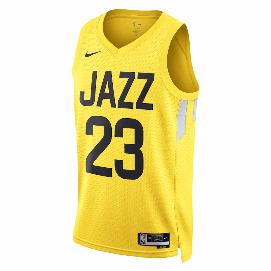 Lauri Markkanen, Utah Jazz, Icon Edition, Gelb