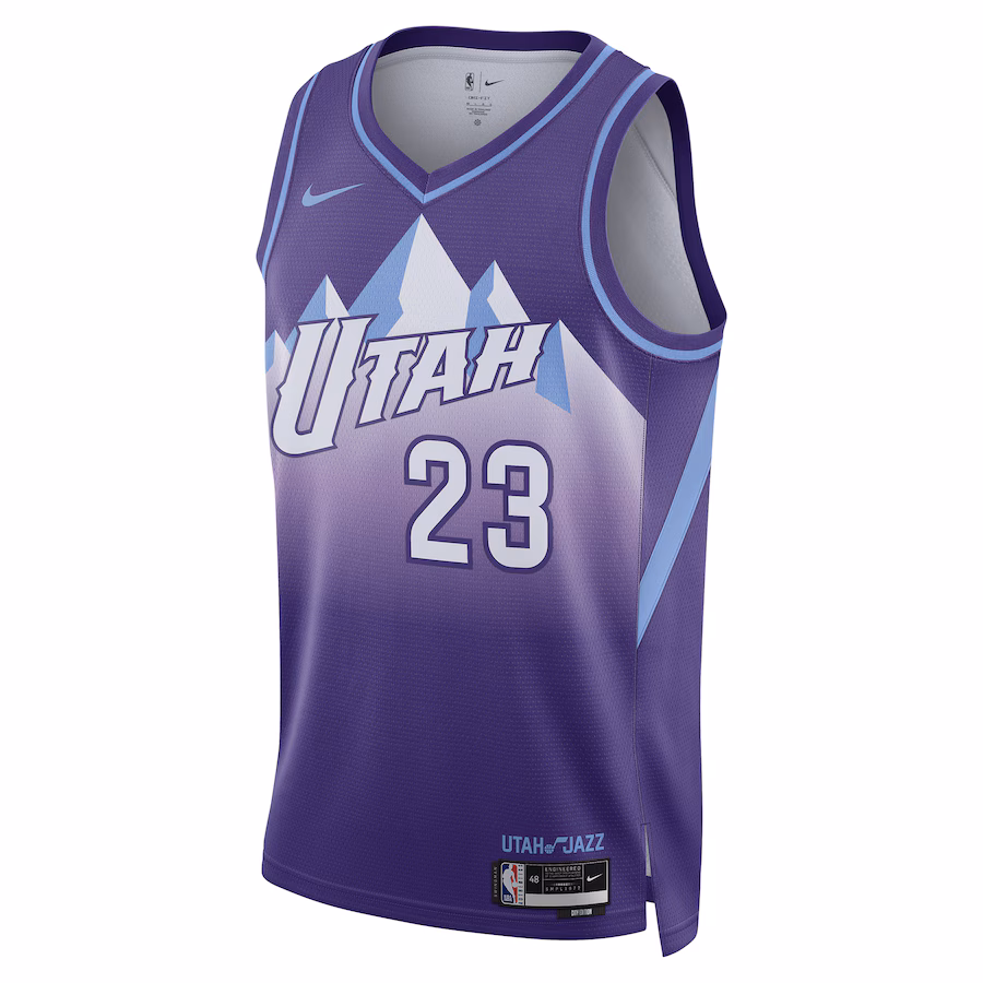 Lauri Markkanen Utah Jazz 2024/25 City Edition Trikot