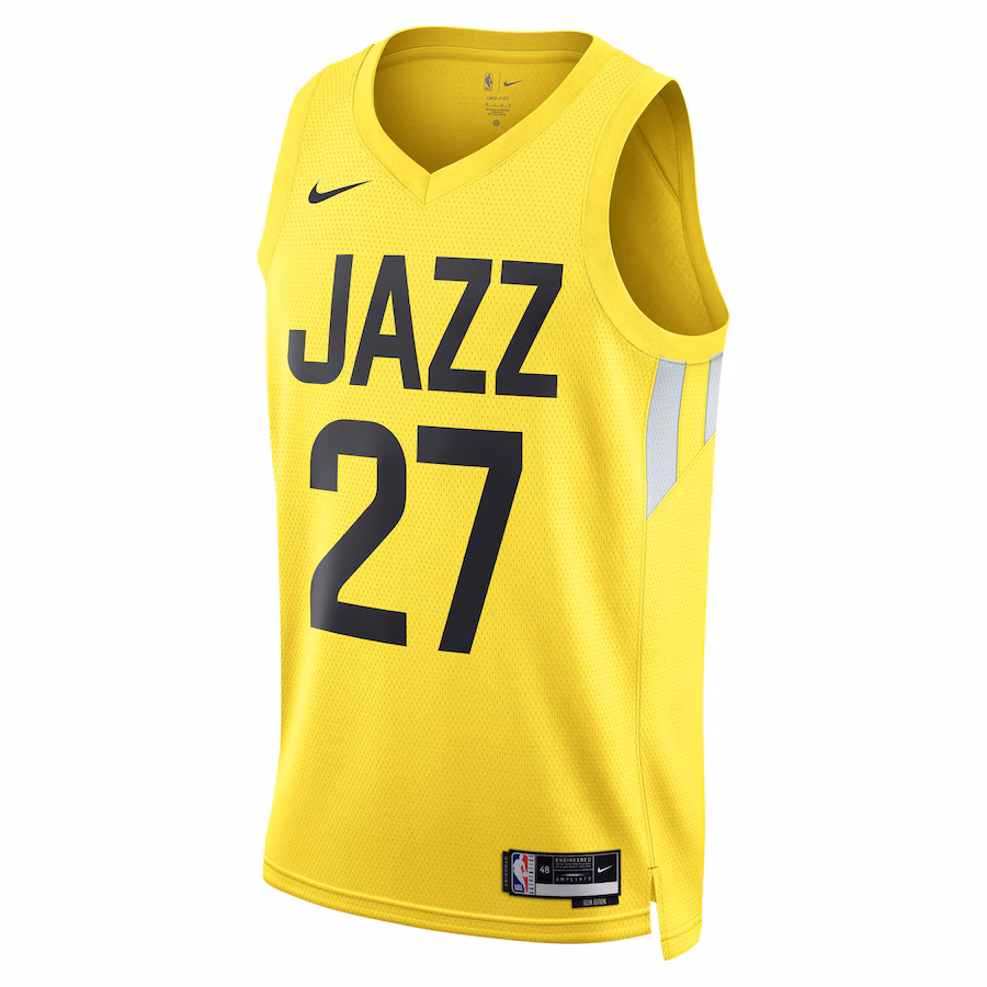 Rudy Gobert, Utah Jazz, Édition Icône, Jaune