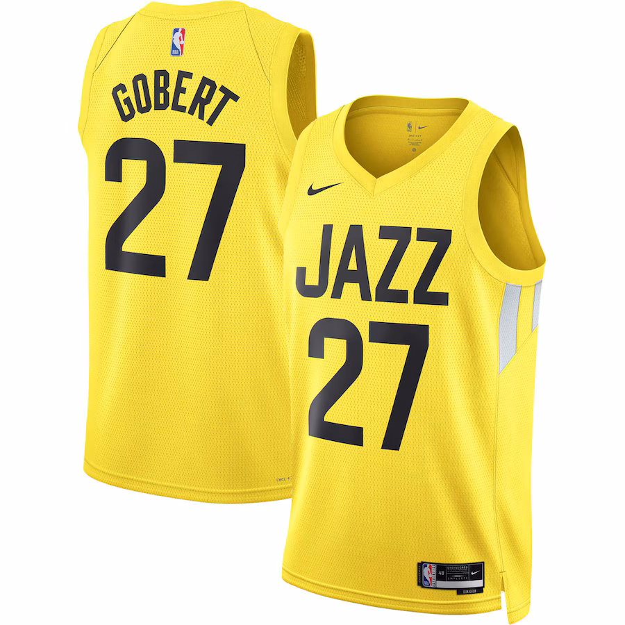 Rudy Gobert, Utah Jazz, Edizione Icona, Giallo